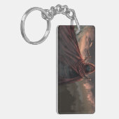 EINZIGER WANDERER-SCHLÜSSELkette Schlüsselanhänger (Vorderseite links)