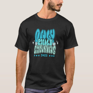 Einziges Kind, das 2025 ausläuft, zur großen Schwe T-Shirt
