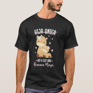 Einziges Kind, ich werde eine große Schwester sein T-Shirt