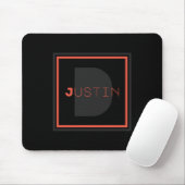 Einziges Monogramm Mousepad (Mit Mouse)