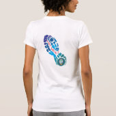 Einziges Schwester-Umkreis-Relais-Shirt T-Shirt (Rückseite)