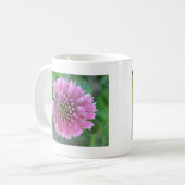 Einzigrosa Blüte Kaffeetasse (Vorderseite Links)