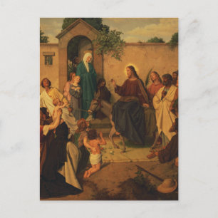 Einzug Jesu Christi in Jerusalem Postkarte