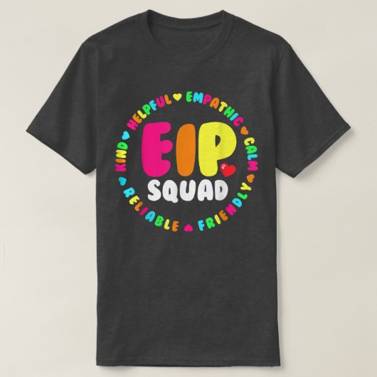 EIP Squad Early Intervention Program Intervention T-Shirt (Design vorne)
