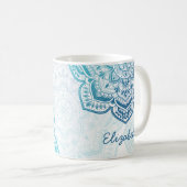 Eira Mandala 11 oz. Personalized Mug Kaffeetasse (VorderseiteRechts)