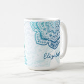 Eira Mandala 15 oz. Personalized Mug Kaffeetasse (VorderseiteRechts)