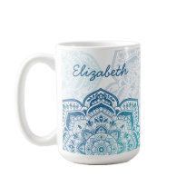 Eira Mandala 15 oz. Personalized Mug