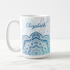 Eira Mandala 15 oz. Personalized Mug Kaffeetasse
