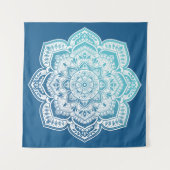 Eira Mandala Feinkunst-Tapete Wandteppich (Vorderseite (Horizontal))