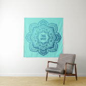 Eira Mandala Personalized Tapestry Wandteppich (Beispiel)