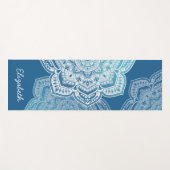 Eira Mandala Personalized Yoga Mat Yogamatte (Vorderseite (Horizontal))