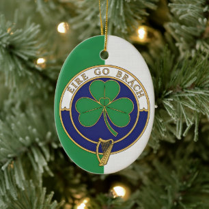Éire go Brách - Irland für immer Keramik Ornament