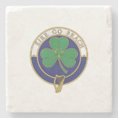 Éire go Brách - Irland für immer Steinuntersetzer (Vorderseite)