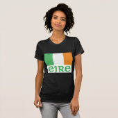 EIRE-Iren-Flagge T-Shirt (Vorne ganz)