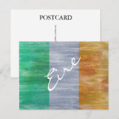 Eire Not Flag Postkarte (Vorne/Hinten)