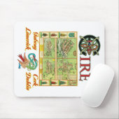 Eire-Stadt-Karte Mousepad (Mit Mouse)