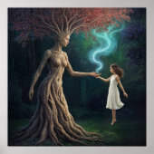 "Eirene’s Woodland Crossing” – A Surreal Reality Poster (Vorne)