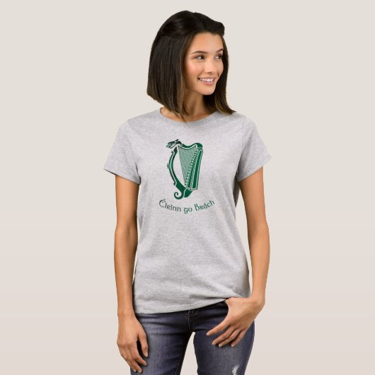 Éirinn go Brách (Irland bis Ende der Zeit) T-Shirt (Vorne ganz)