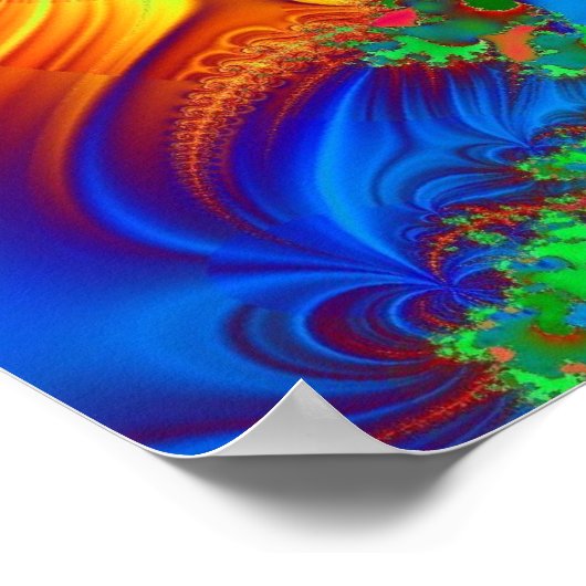 Eis-18x24 Poster (Ecke)