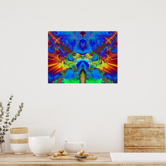 Eis-18x24 Poster (Küche)