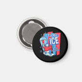 Eis abschaffen magnet (Vorderseite/Rückseite)