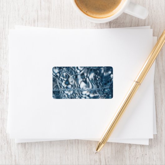 Eis Adressaufkleber (Insitu)