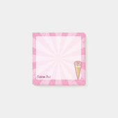 Eis am Zuckerhut Post-it Klebezettel (Vorderseite)