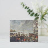 Eis an der Lagune Postkarte (Stehend Vorderseite)
