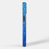 Eis auf blauem Metall Case-Mate iPhone Hülle (Rückseite / Rechts)