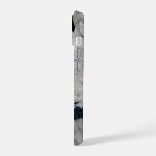 Eis auf den Großen Seen, Staaten. iPhone 15 Hülle (Linke Seite)