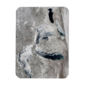 Eis auf den Großen Seen, Staaten. Magnet (Vertikal)