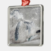 Eis auf den Großen Seen, Staaten. Ornament Aus Metall (Links)