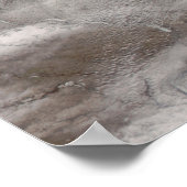 Eis auf den Großen Seen, Staaten. Poster (Ecke)