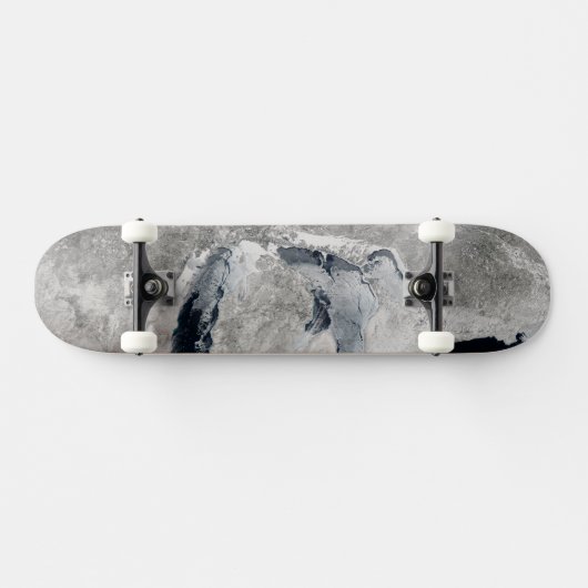 Eis auf den Großen Seen, Staaten. Skateboard (Horizontal)