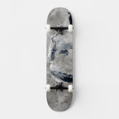 Eis auf den Großen Seen, Staaten. Skateboard (Vorderseite)