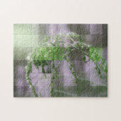 Eis auf Goldenrod Blume Art Puzzle (Horizontal)