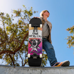 Eis aus meinem Stadt-Skateboard Skateboard