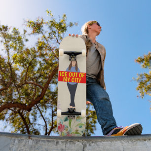 Eis aus meinem Stadt-Skateboard Skateboard