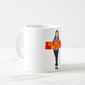 Eis aus meinem Stadtkaffeebecher Kaffeetasse (Vorderseite Links)
