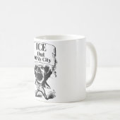 Eis aus meiner Stadt Kaffeetasse (VorderseiteRechts)