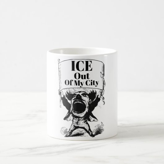 Eis aus meiner Stadt Kaffeetasse (Mittel)