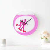 Eis-Ballett Große Wanduhr (Zuhause)