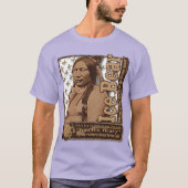 Eis-Bärn-alias Eis, weißer Stier Nordcheyenne T-Shirt (Vorderseite)