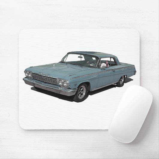 Eis-Blau62 Impala Mousepad (Mit Mouse)