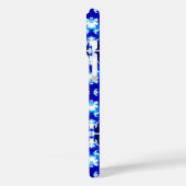 Eis Blue Snowboarder Sky Yellow Snowboarder Sport Case-Mate iPhone Hülle (Rückseite / Links)