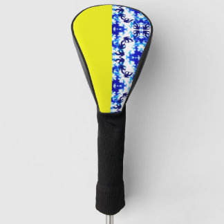 Eis Blue Snowboarder Sky Yellow Snowboarder Sport Golf Headcover