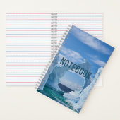 Eis-Bogen-Notizbuch Notizblock (Innen)