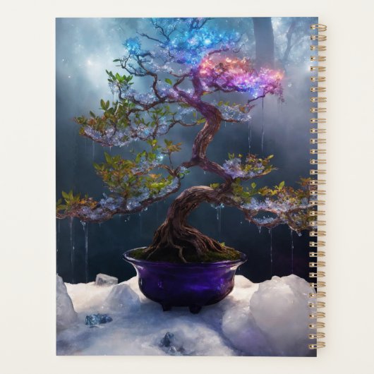 "Eis Bonsai in einem parallelen Universum Planer (Rückseite)