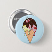 Eis Button (Vorne & Hinten)