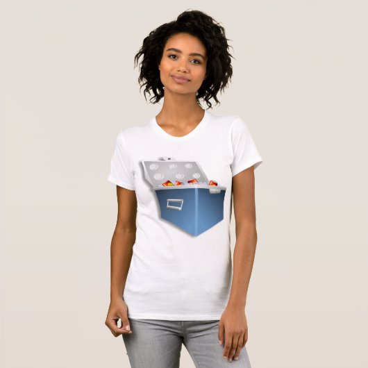 Eis Cooler T - Shirt der Frauen (Vorne ganz)